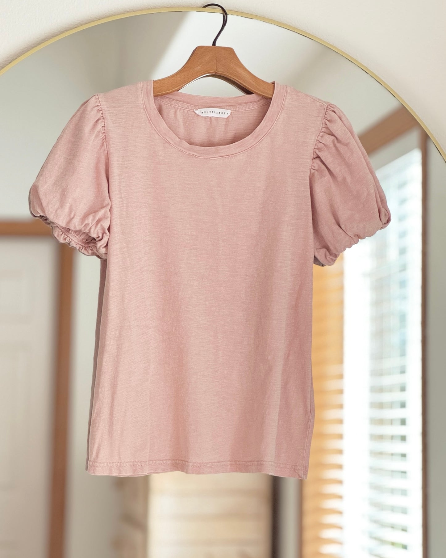 Puff Sleeve Cotton Top (M)