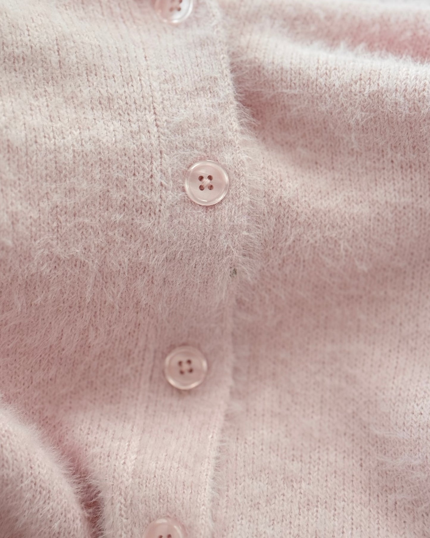 Fuzzy Cardigan Sweater (L)