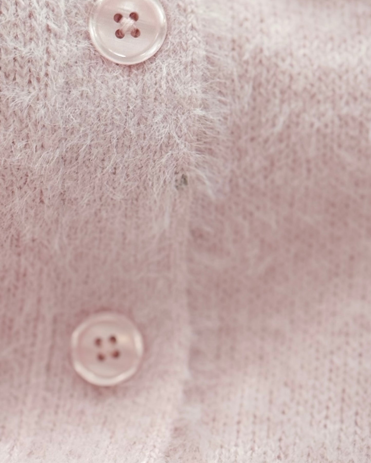 Fuzzy Cardigan Sweater (L)
