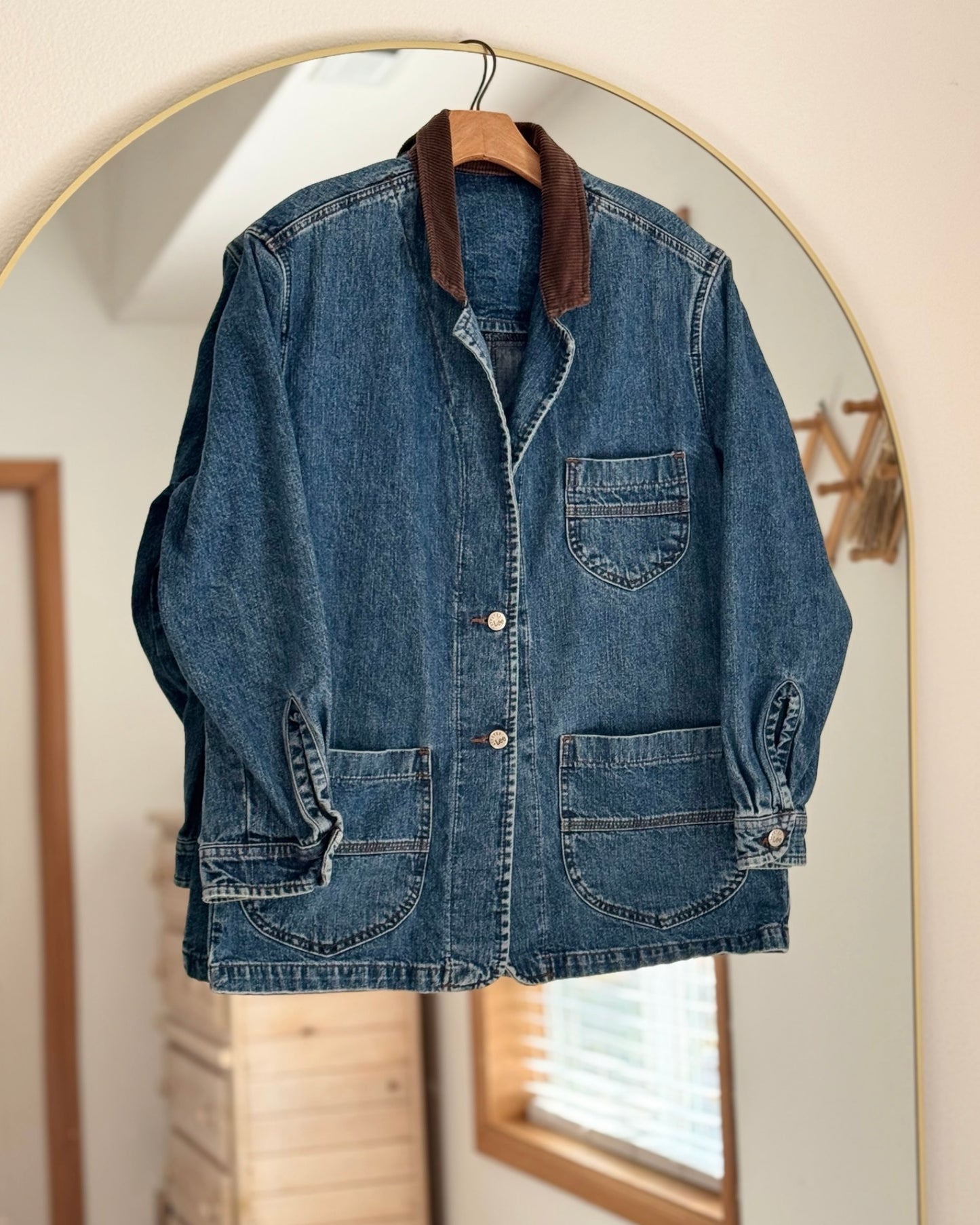 Vintage Chore Jean Jacket (M)