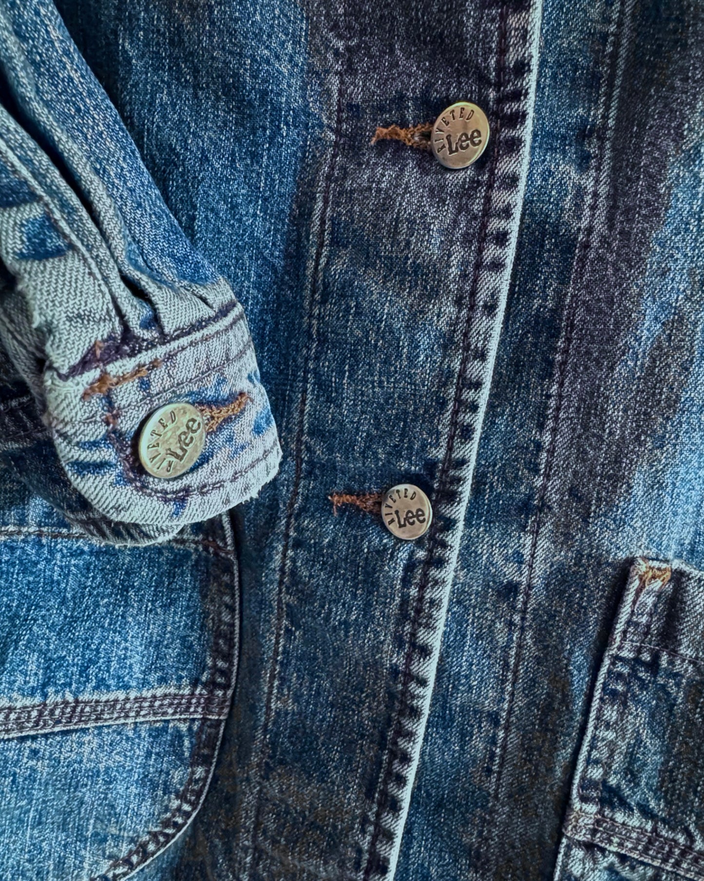 Vintage Chore Jean Jacket (M)