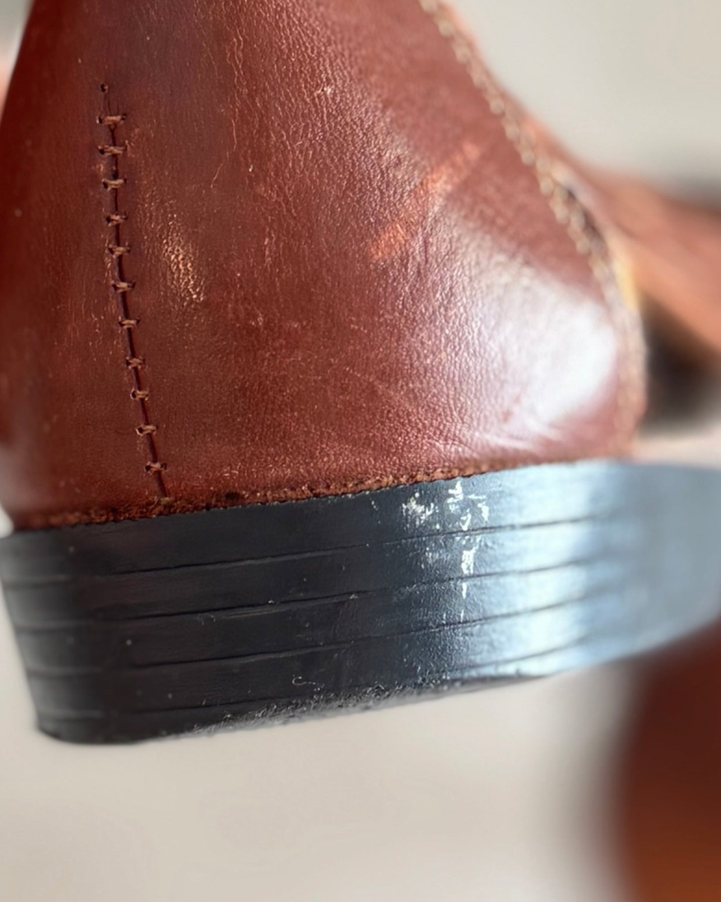 Leather Huarache Flats (7)
