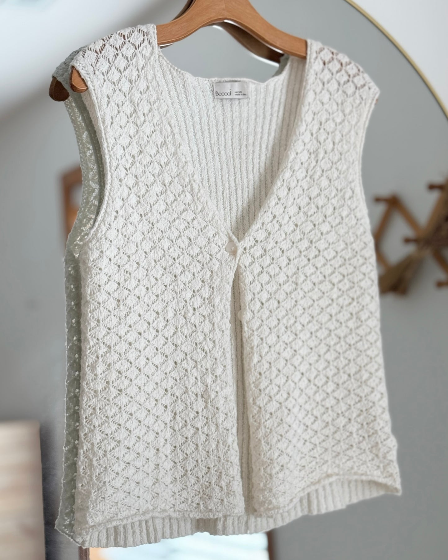 Crocheted Vest (S-L)