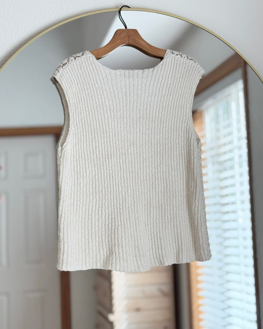 Crocheted Vest (S-L)