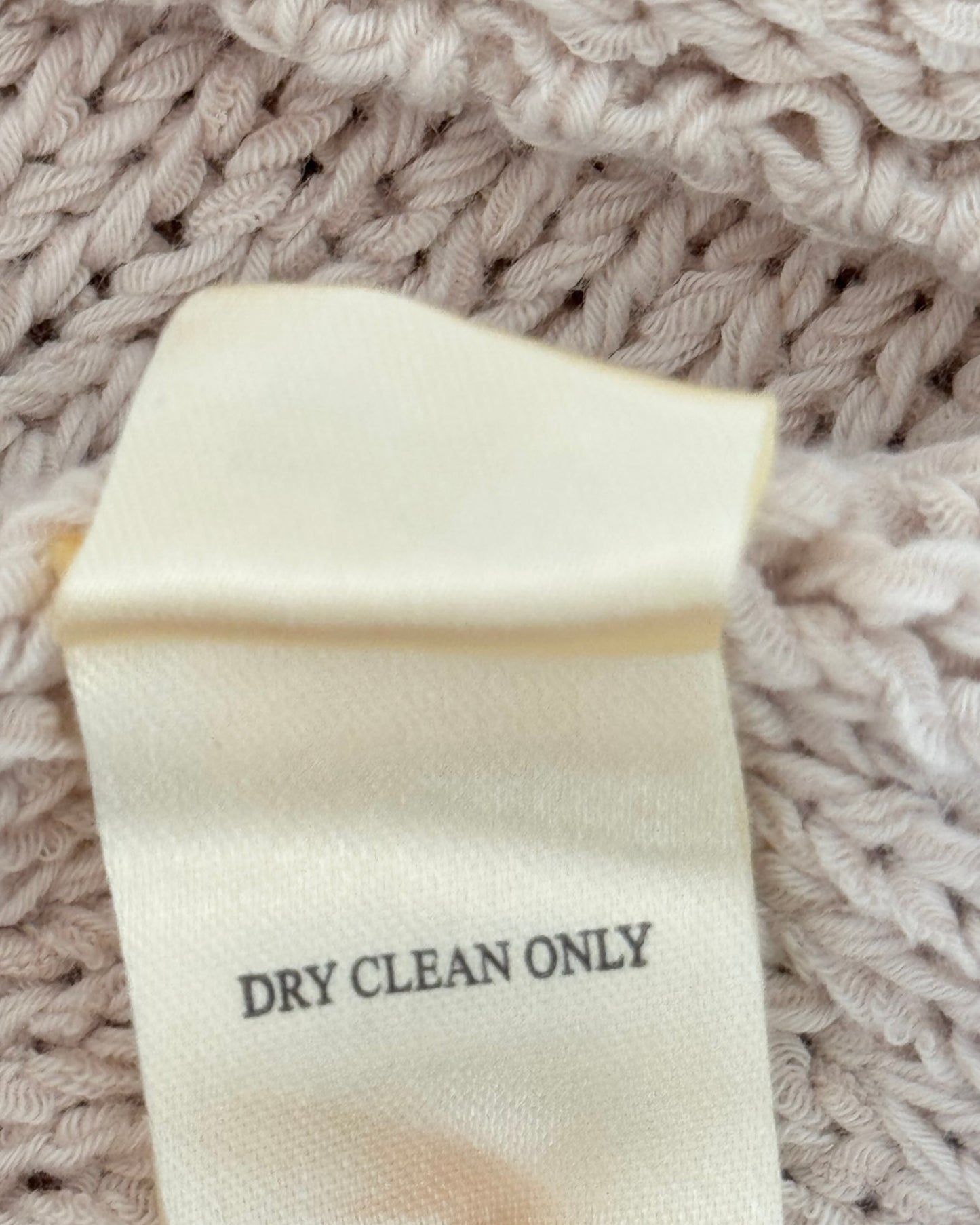 Natural Sleeveless Sweater (S-L)