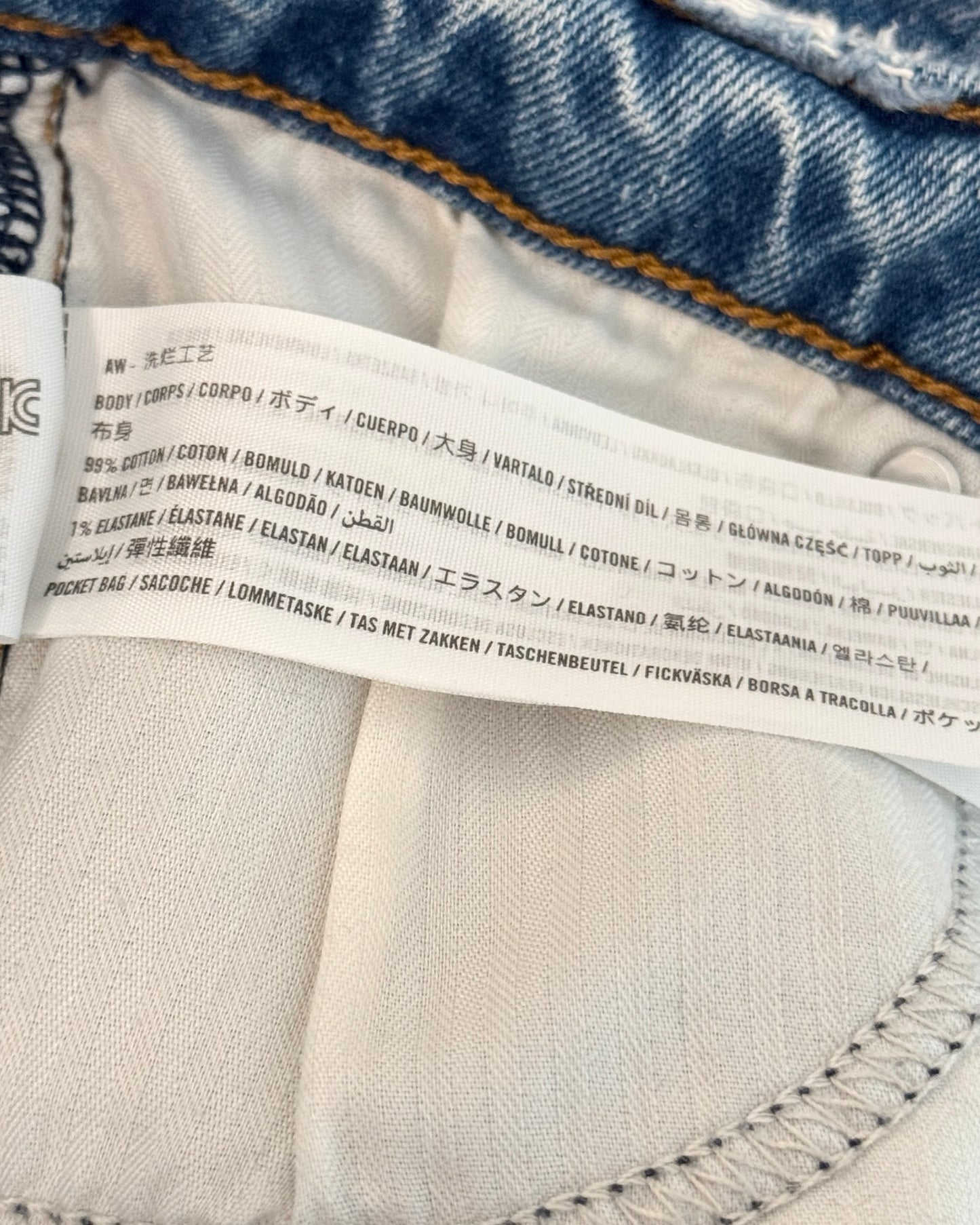 Abercrombie & Fitch Dad High Rise Jean Shorts (24)