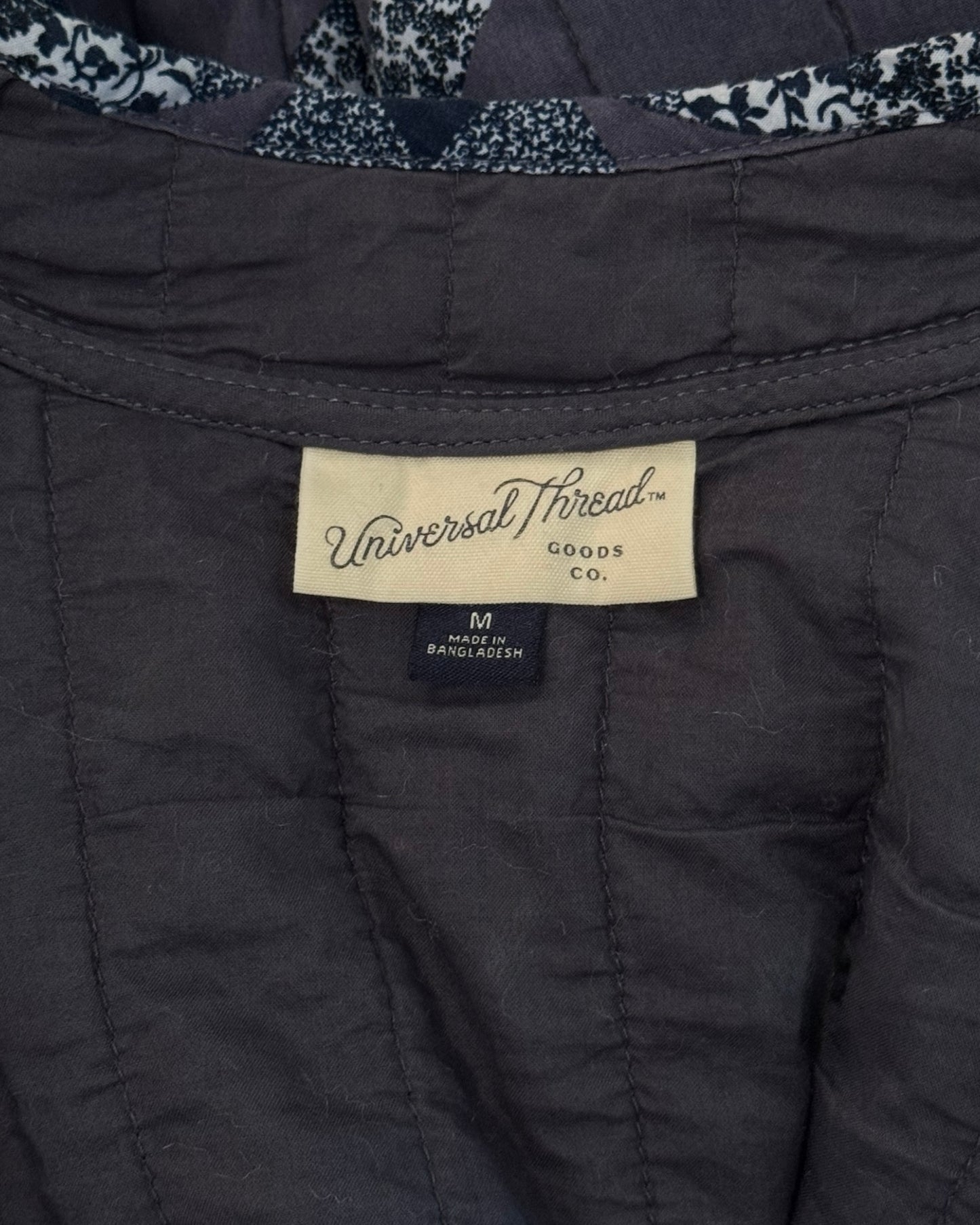 Patchwork Quilted Coat (M)