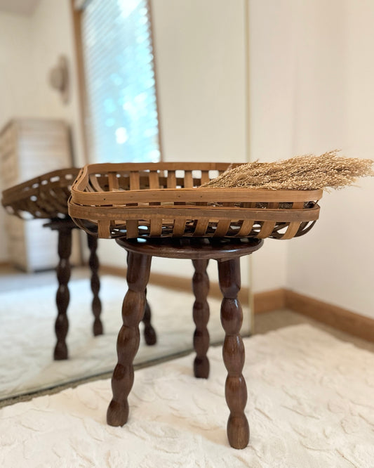 Handwoven Tobacco Baskets, Set of 2