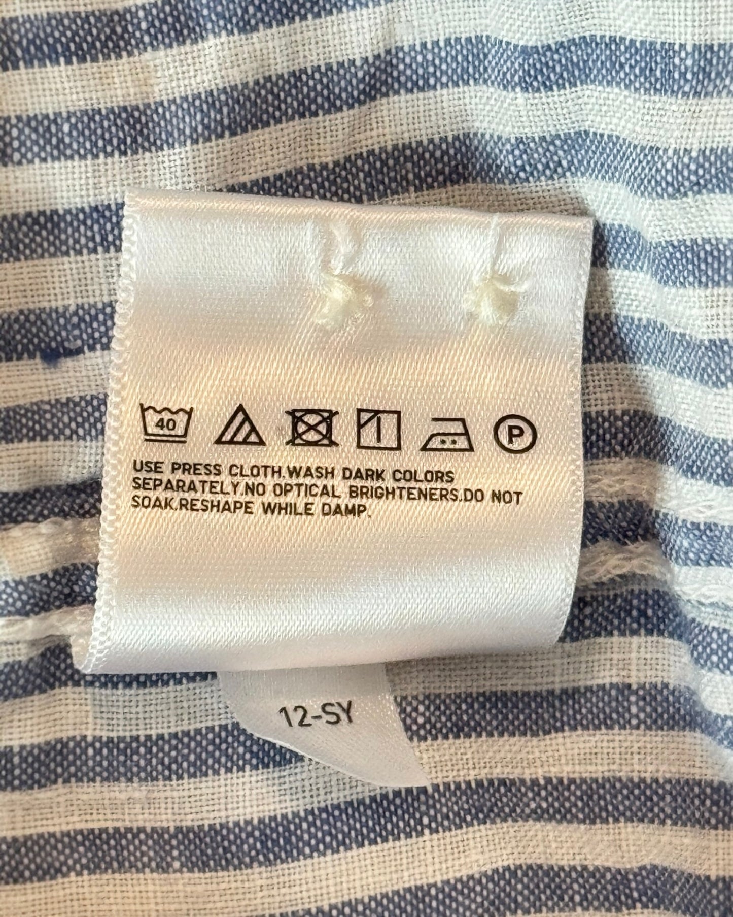 Linen Button Down Top (XL)
