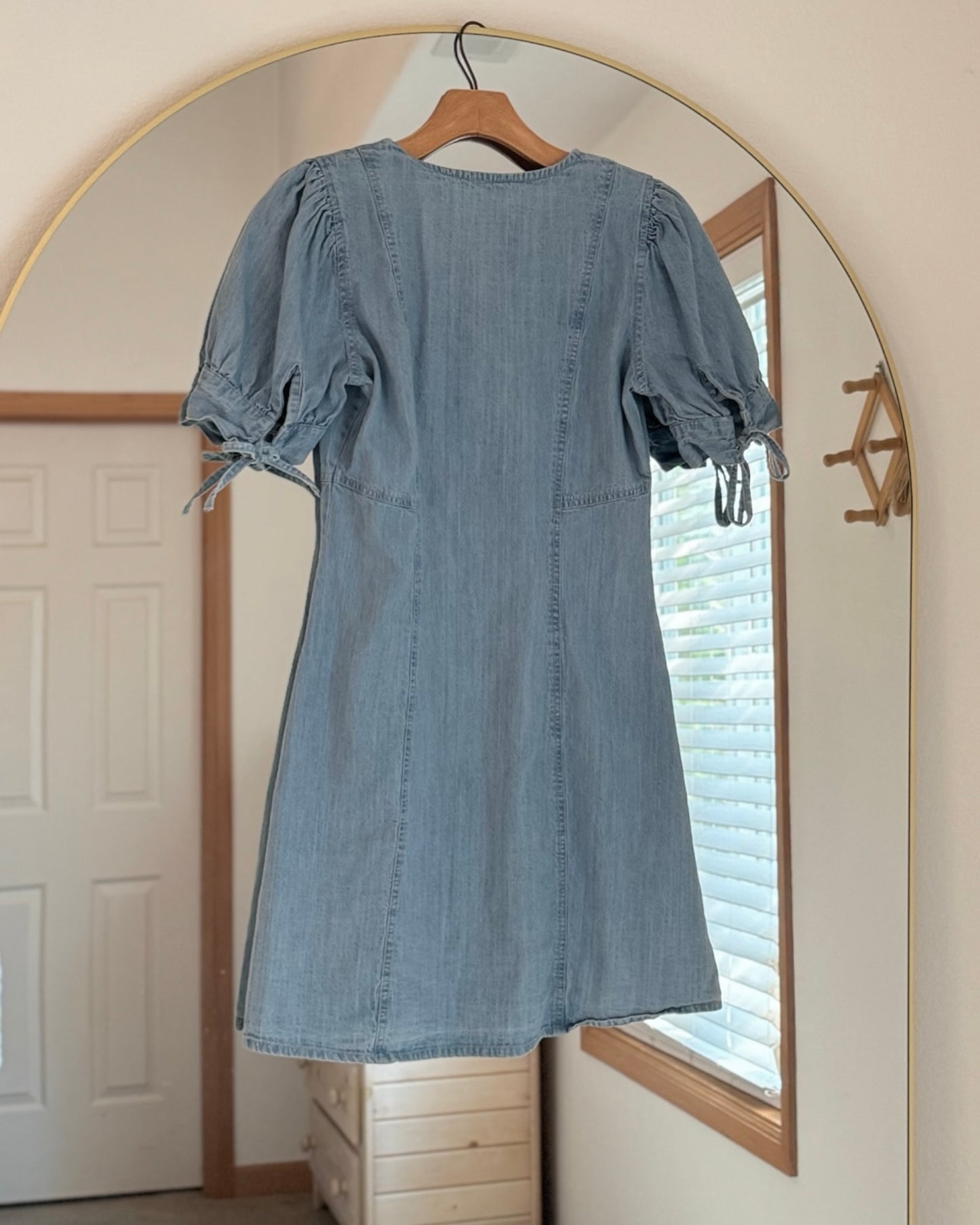 Denim Medium Wash Dress (S)