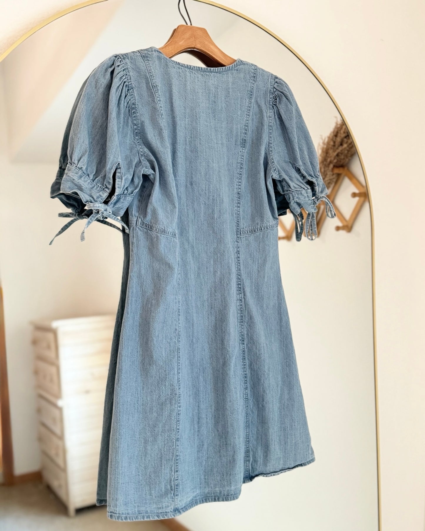 Denim Medium Wash Dress (S)