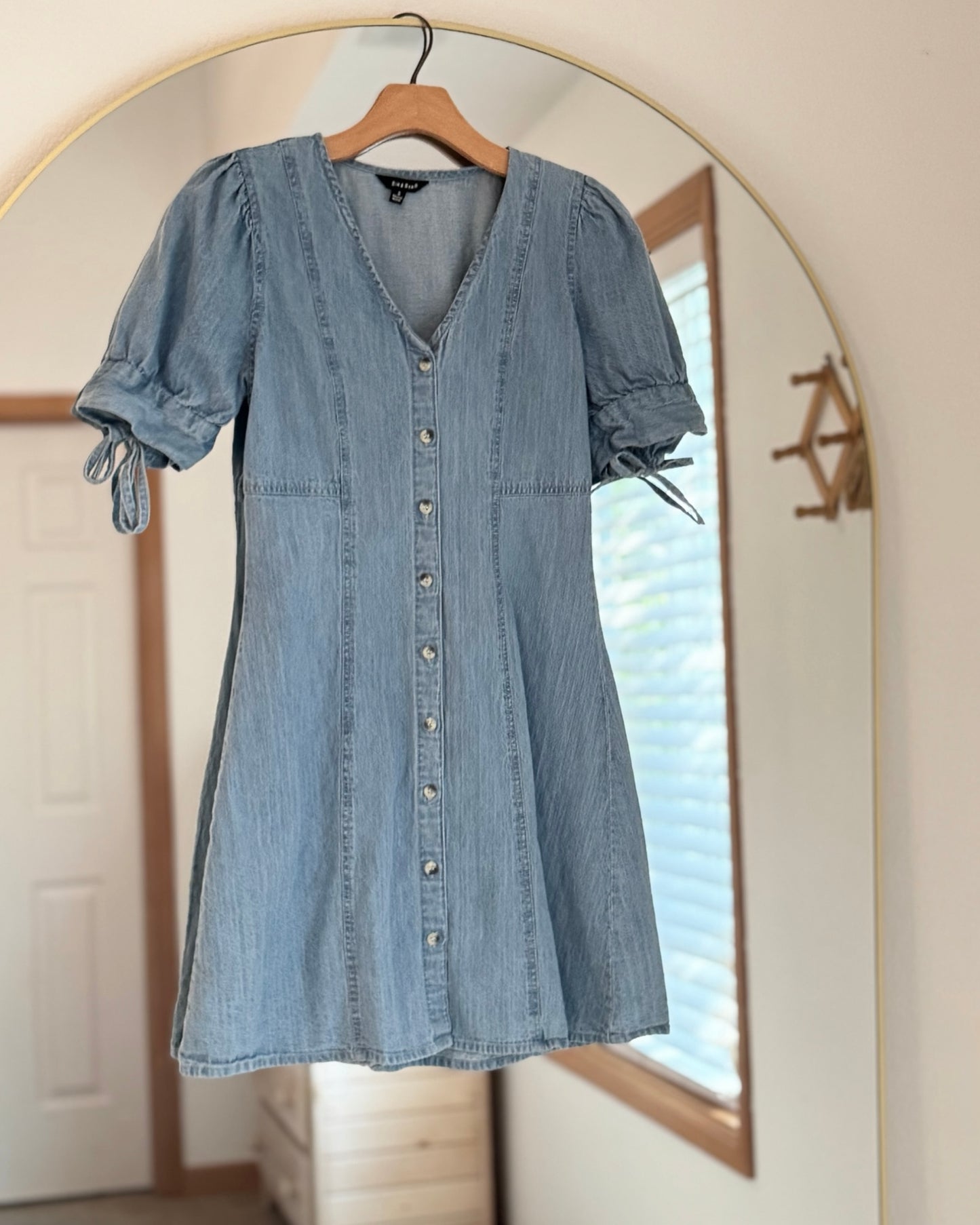 Denim Medium Wash Dress (S)