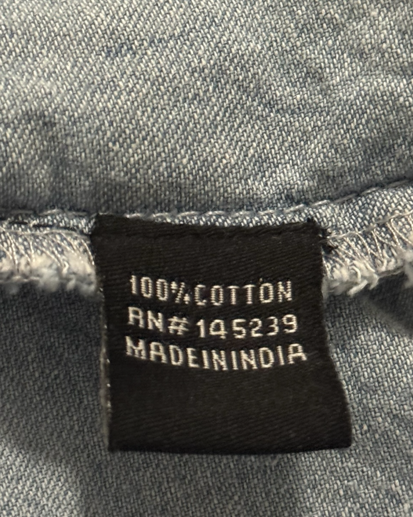 Denim Medium Wash Dress (S)