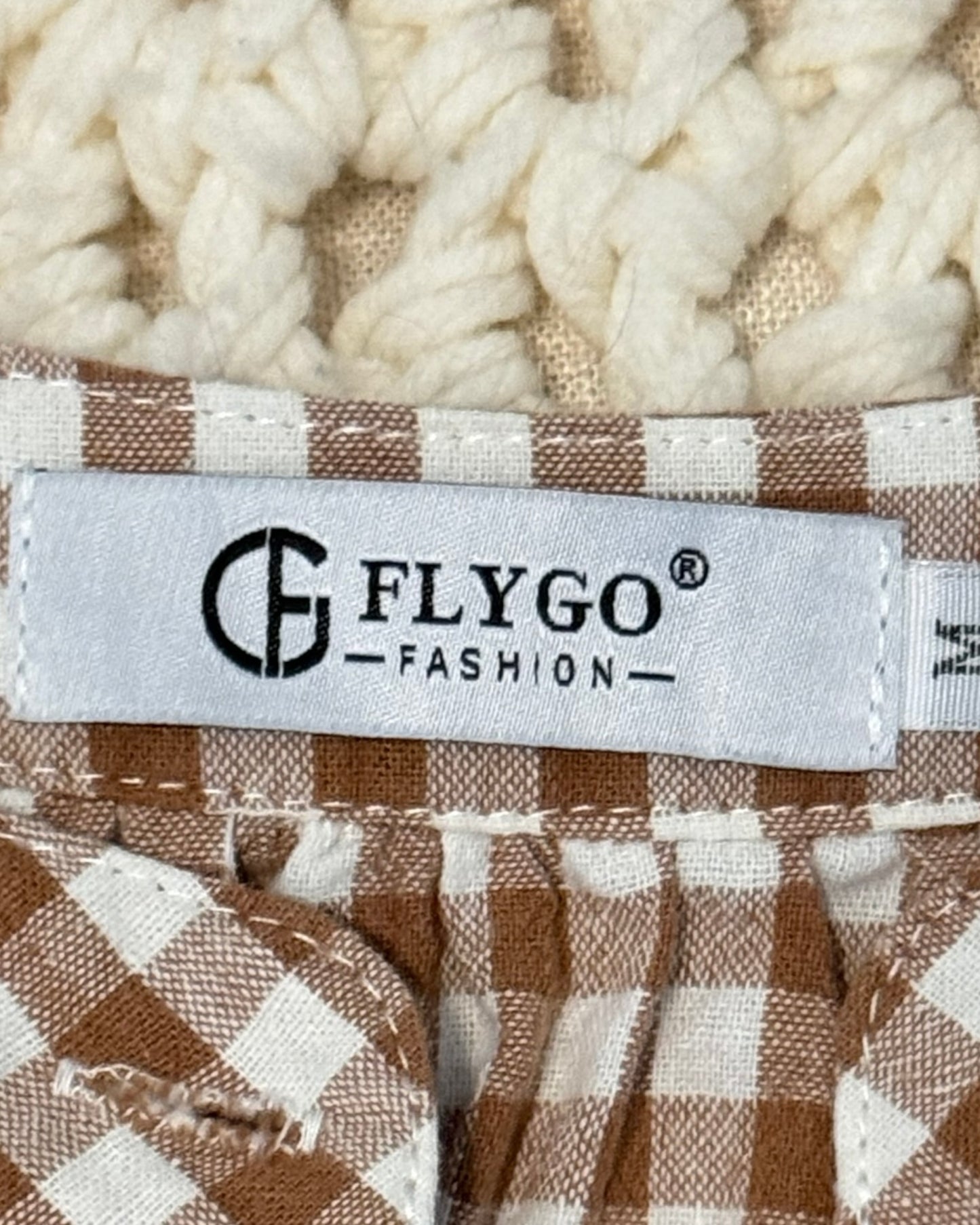 Gingham Cotton Pajama/Lounge Set (M)