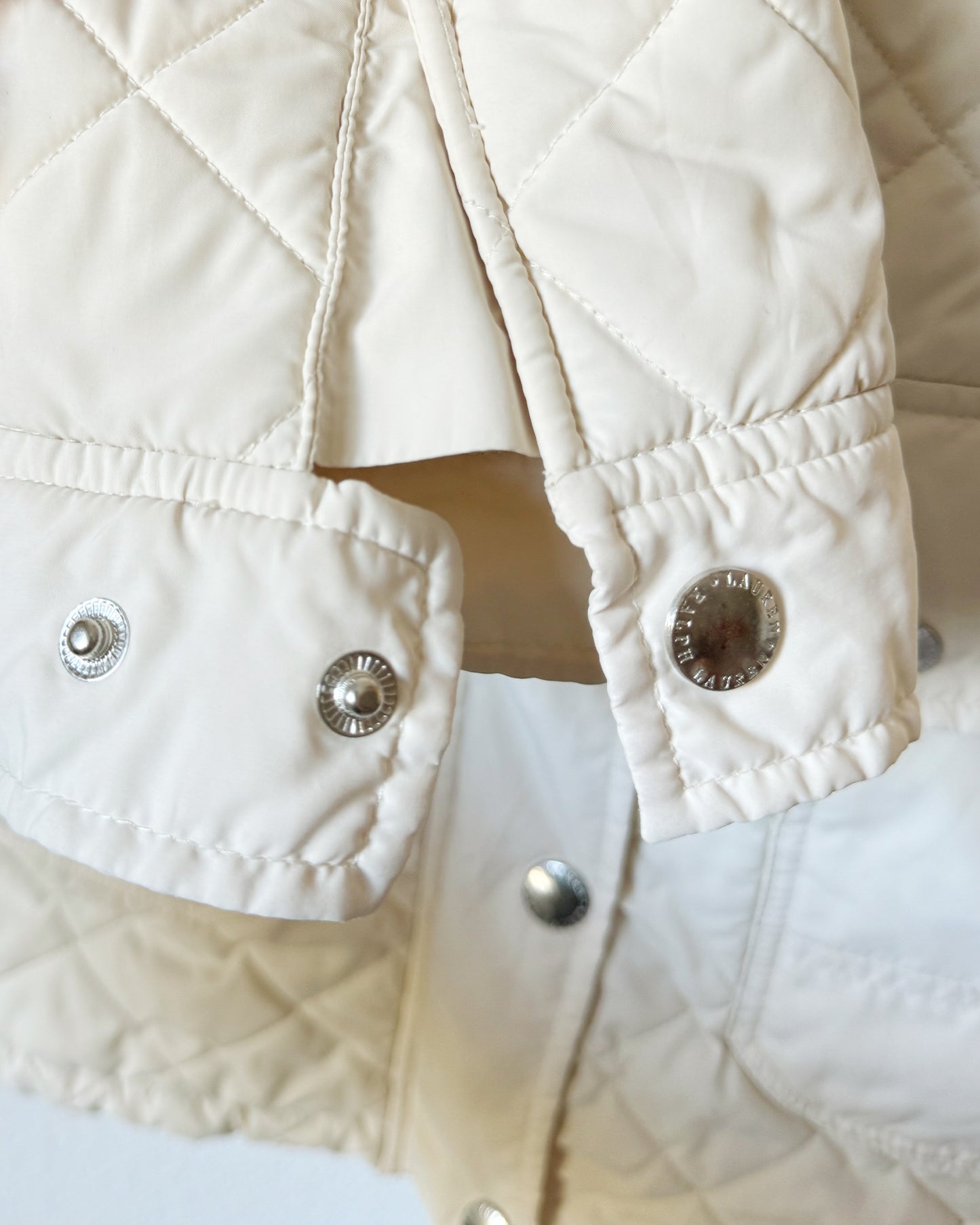 Ralph Lauren Diamond-Quilted Mockneck Jacket (L)