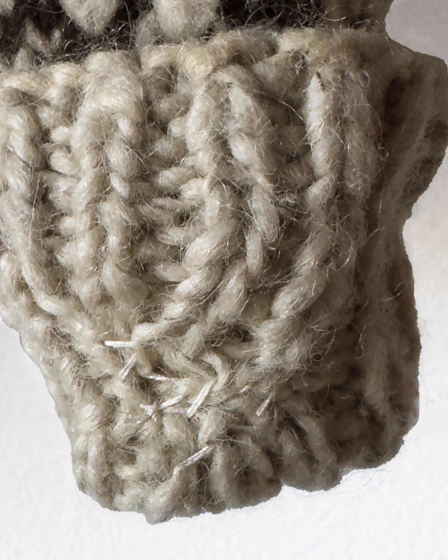 Cowichan Vintage Wool Pullover Sweater (XS)