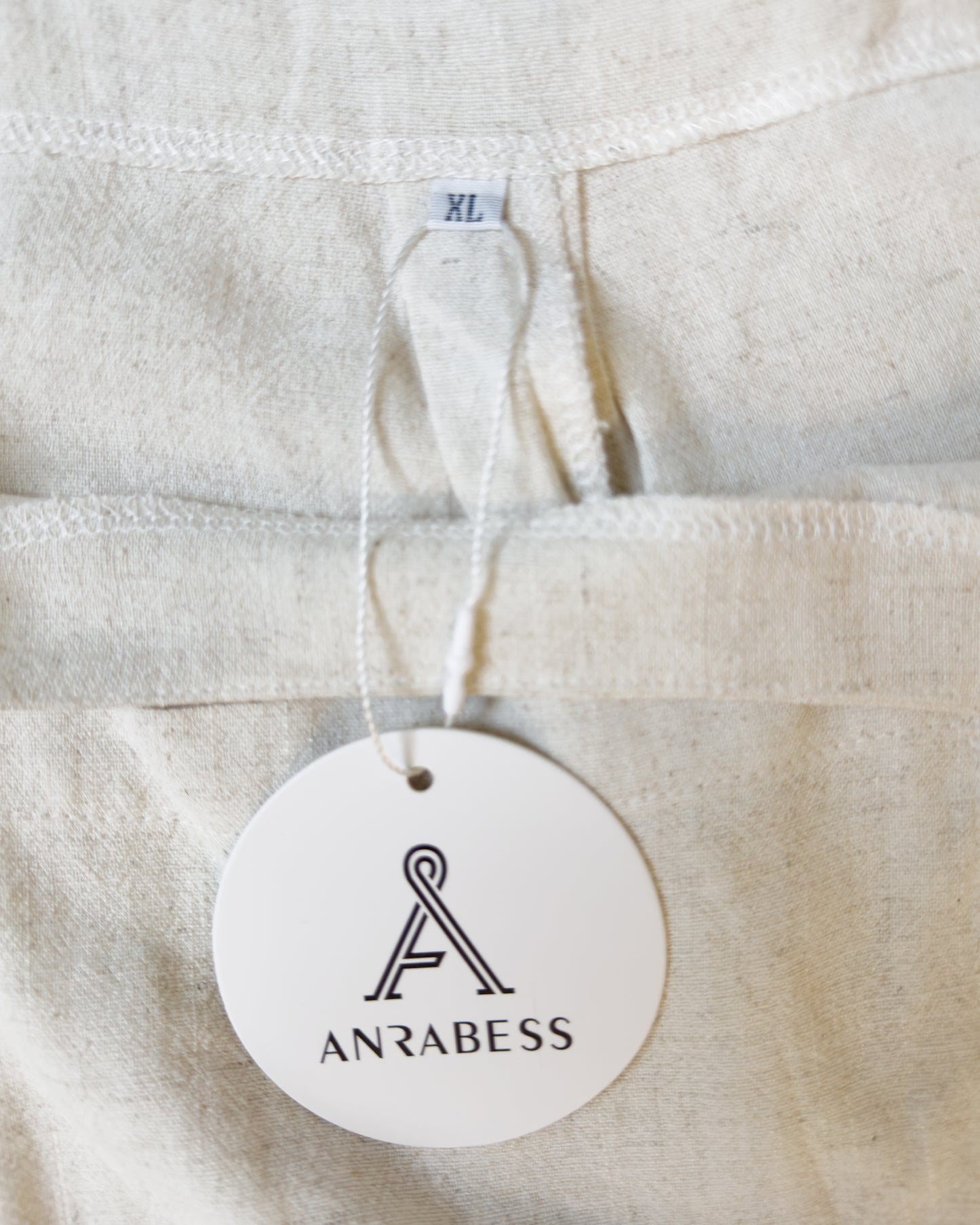 Linen-Blend Romper (XL)