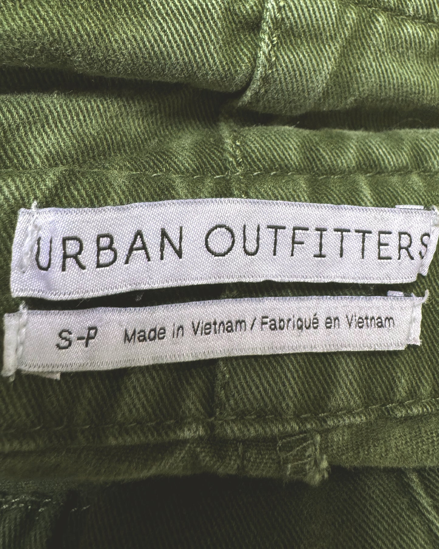 Urban Outfitters Cotton Paper Bag Drawstring Pants (S P)