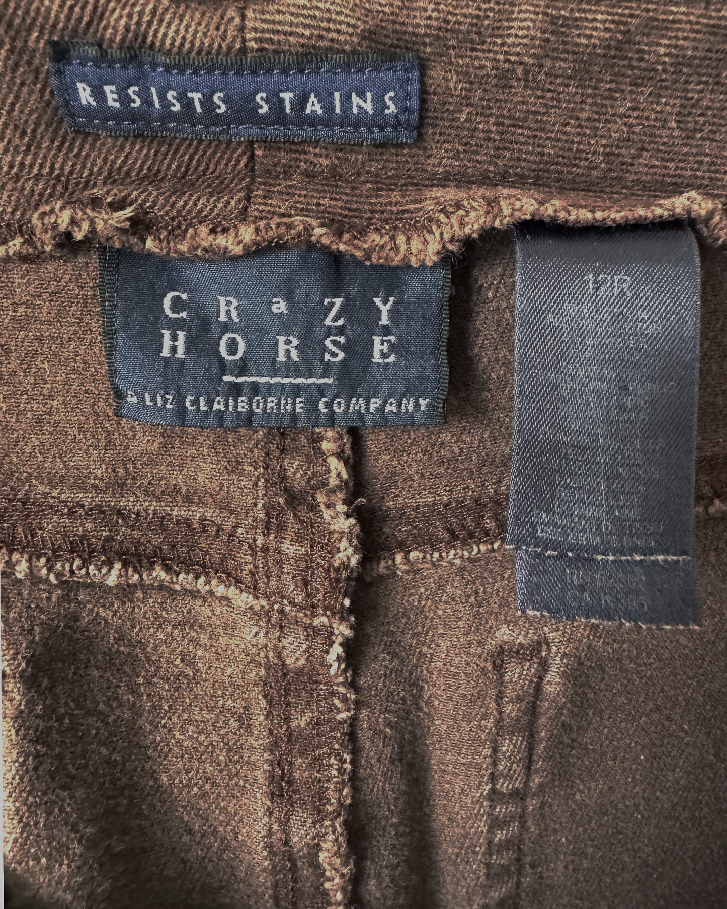 Vintage Crazy Horse Jeans (12, fits like 8)