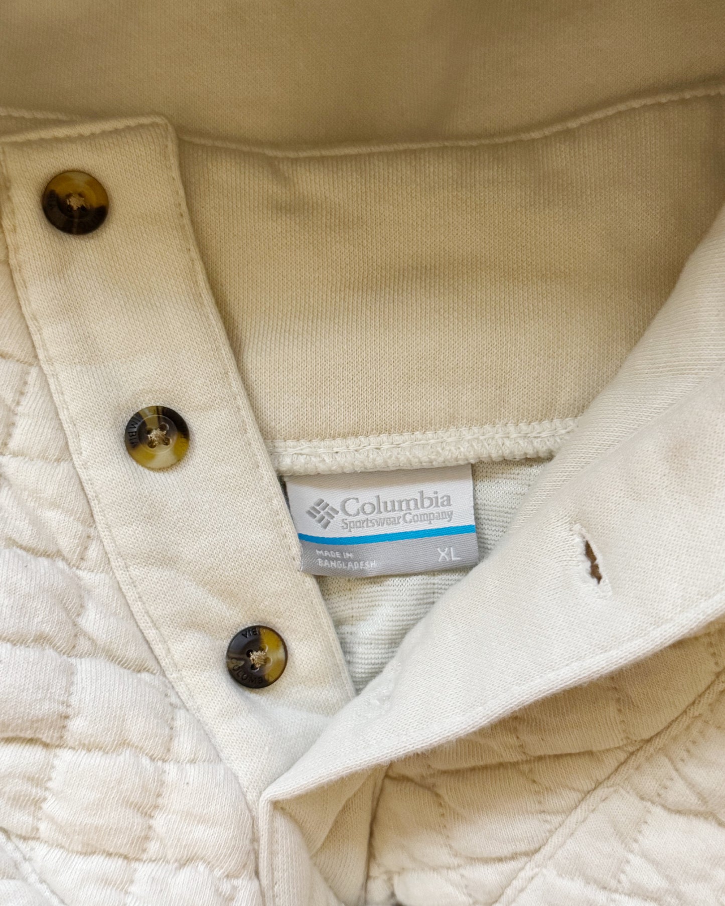 Columbia Quilted Sweatershirt (XL)