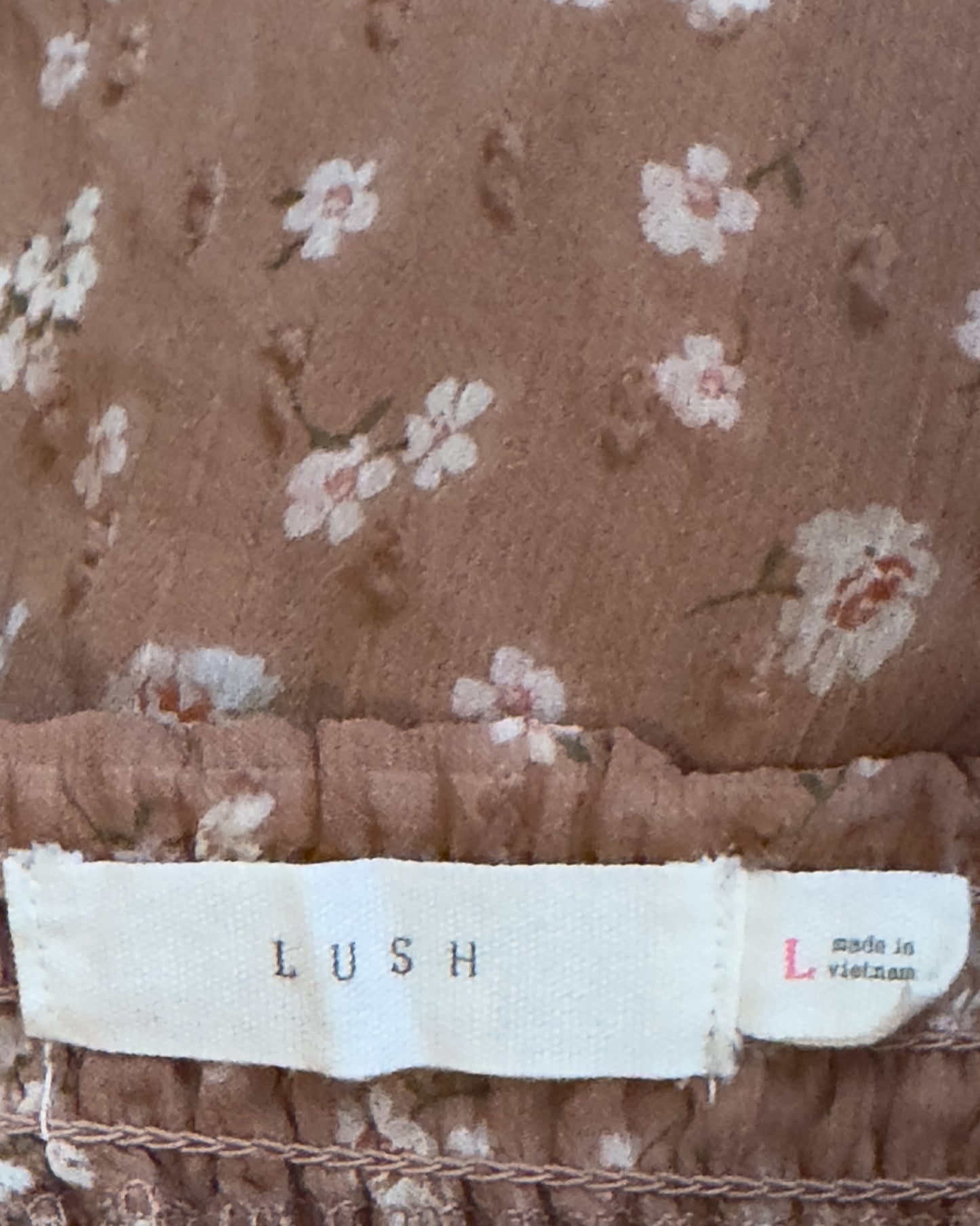 Tiered Floral Dress (M/L)
