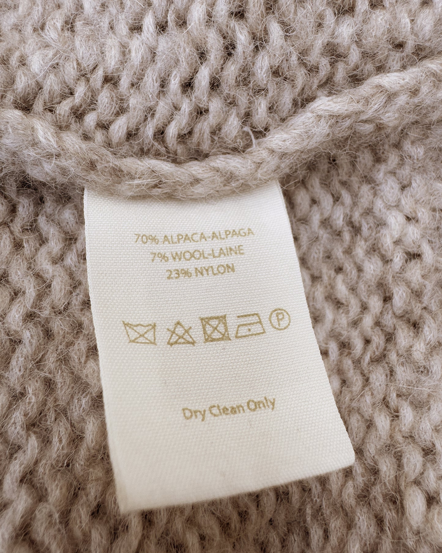 Free People Alpaca Wool Blend Sweater (L)