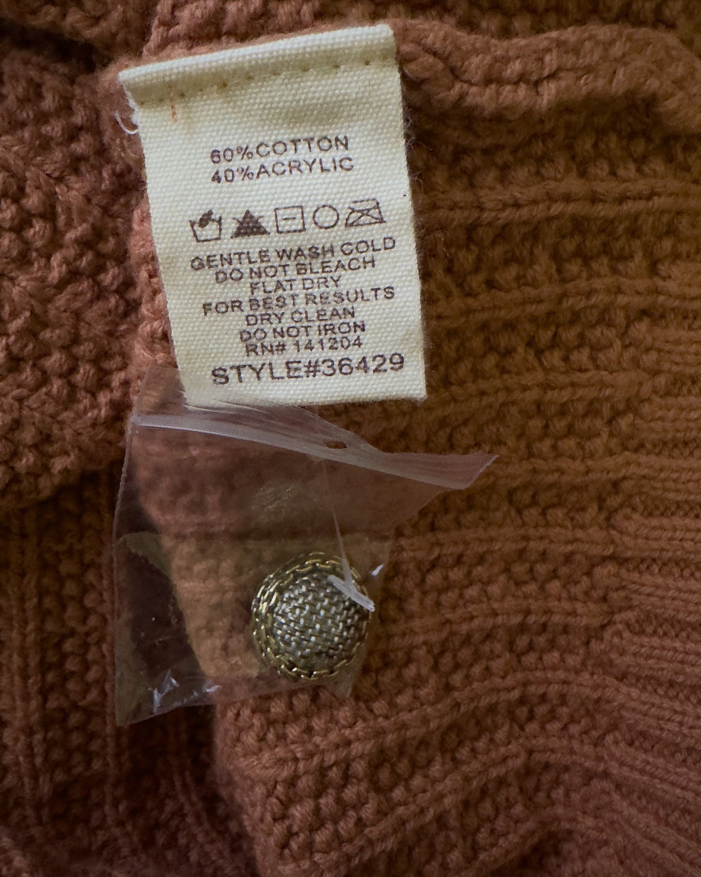 NEW Terracotta Short Sleeve Sweater (M)