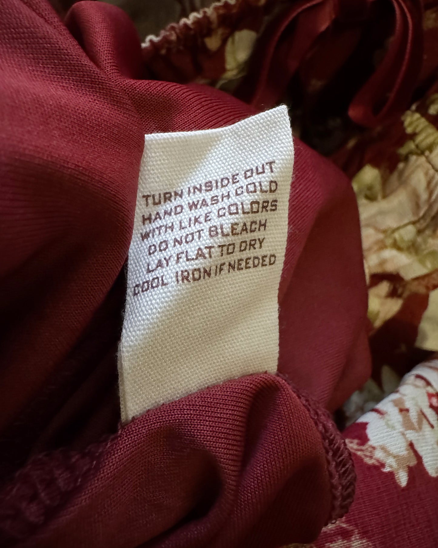 NEW Floral Ruffle Trim Dress (S)