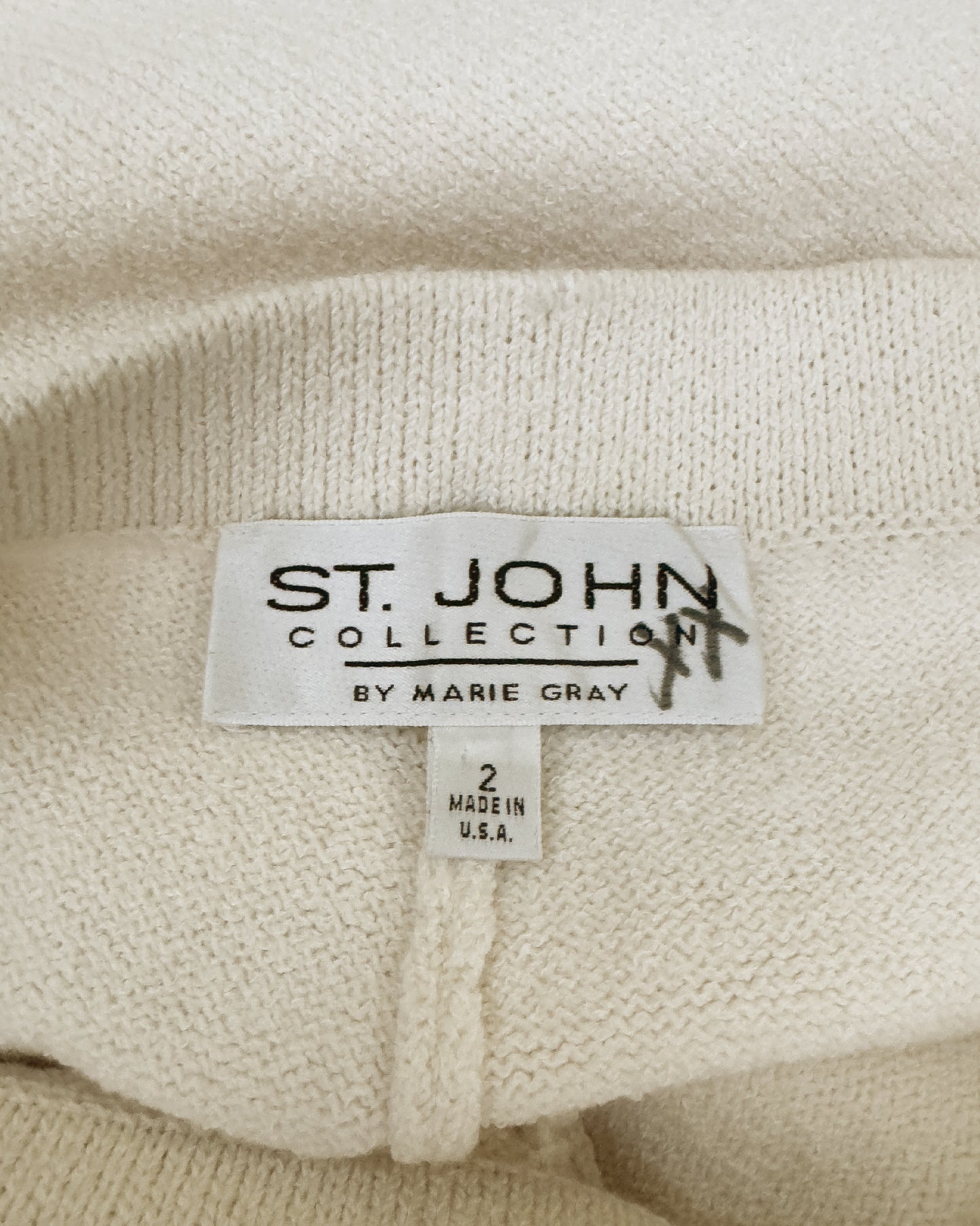 St. John Collection by Marie Gray Heavy Knit Pleated Pants (2)