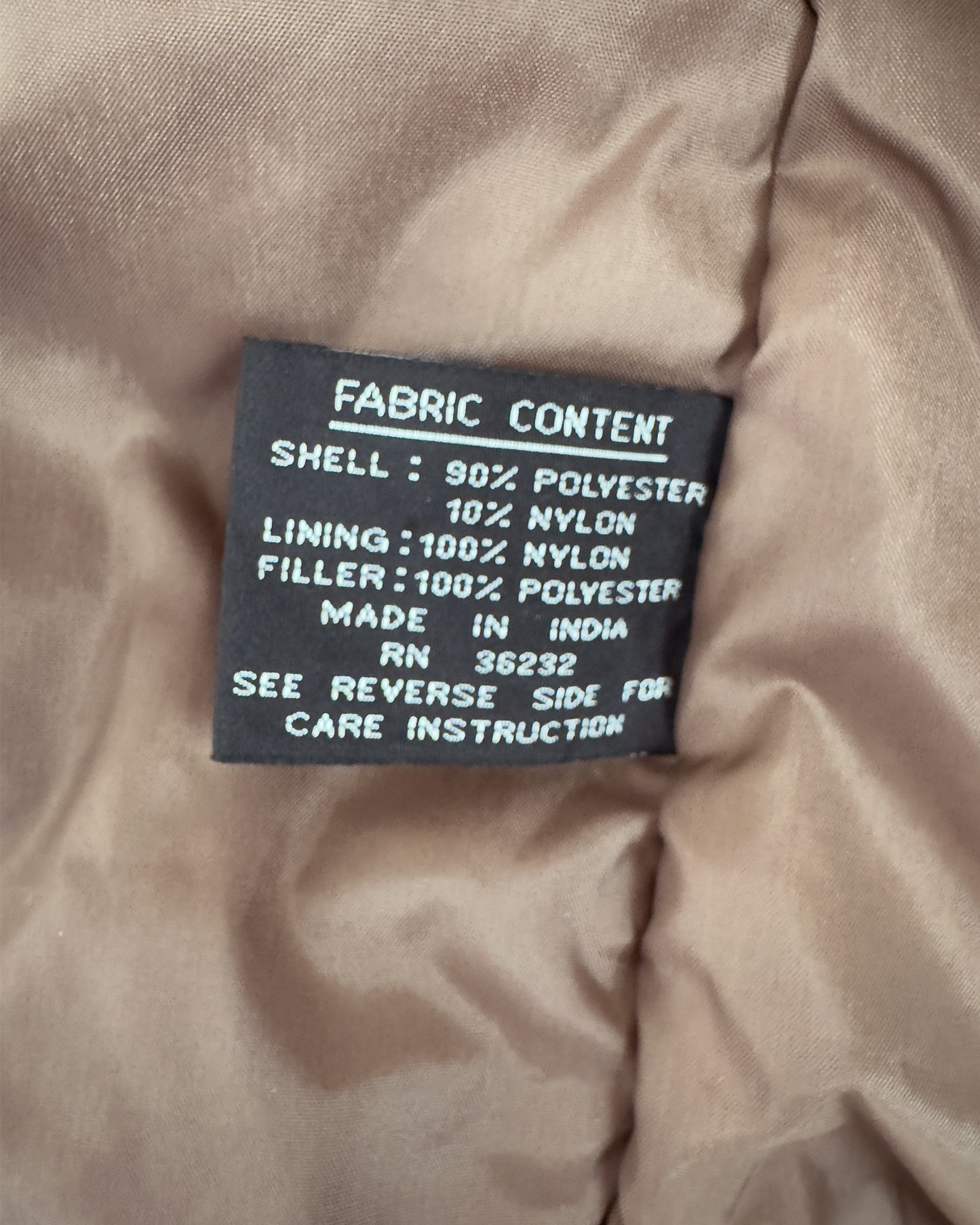 Lightly Insulated Hooded Coat (S)