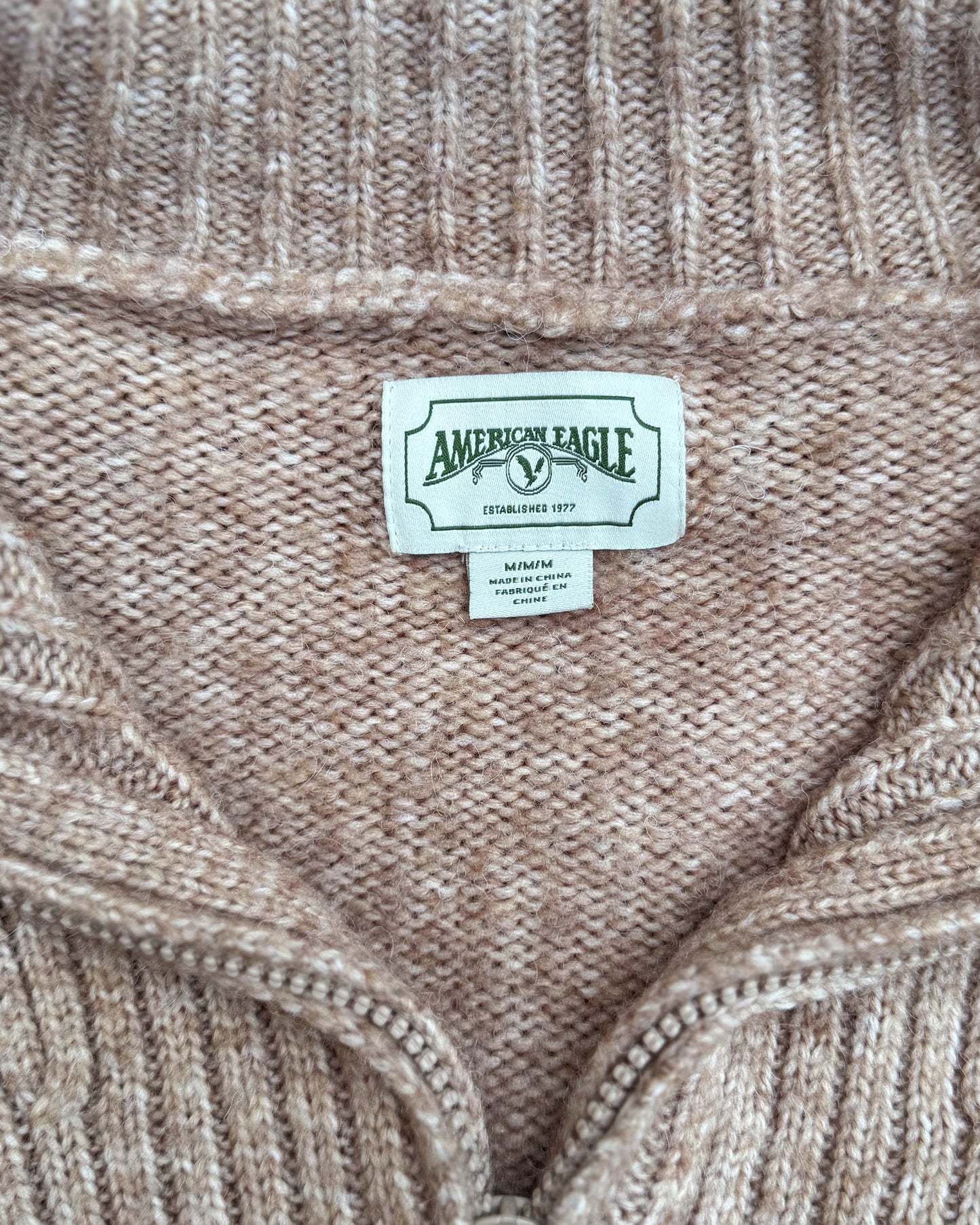 AE Half Zip Slouchy Sweater (M)