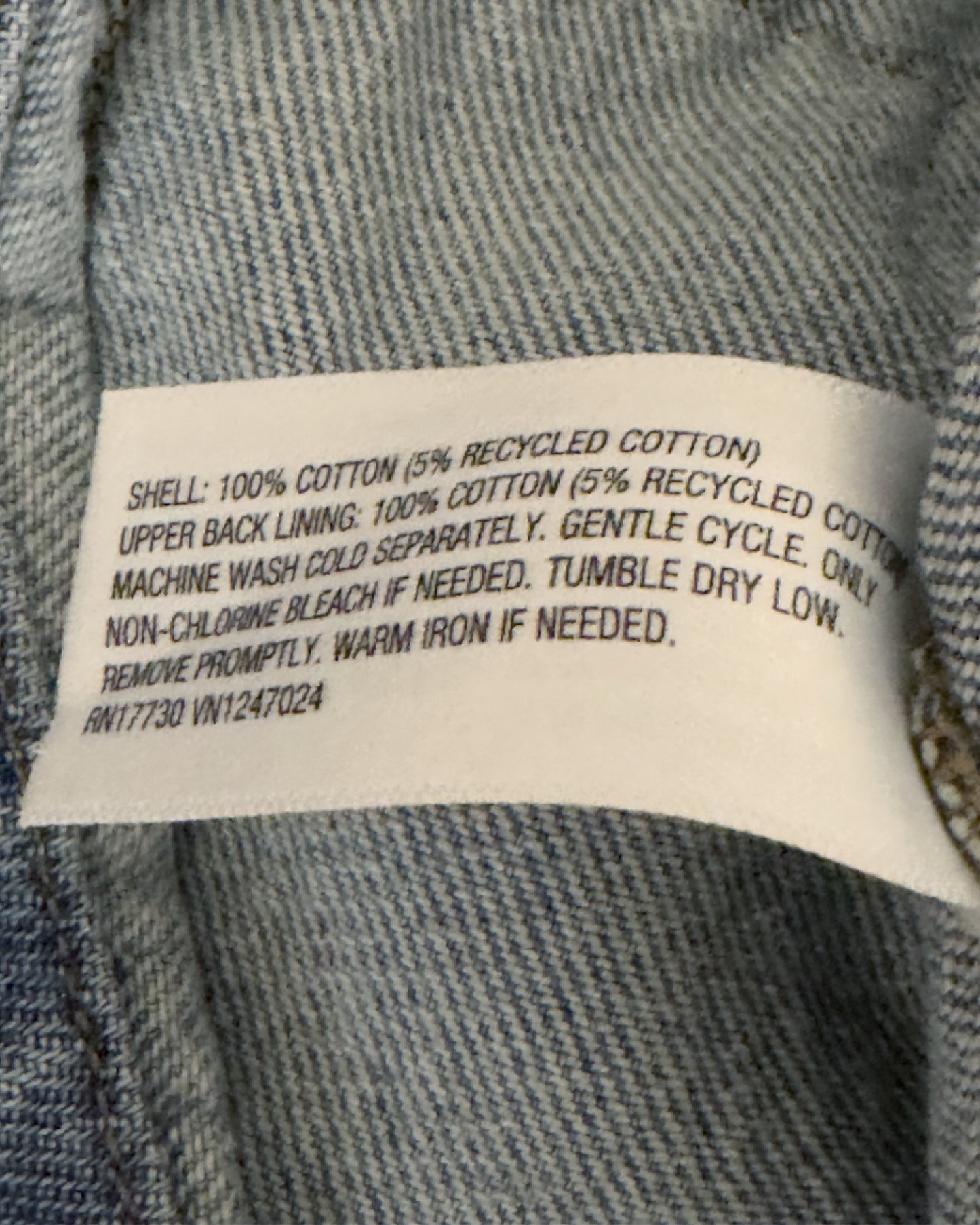 Denim Vest (Medium)