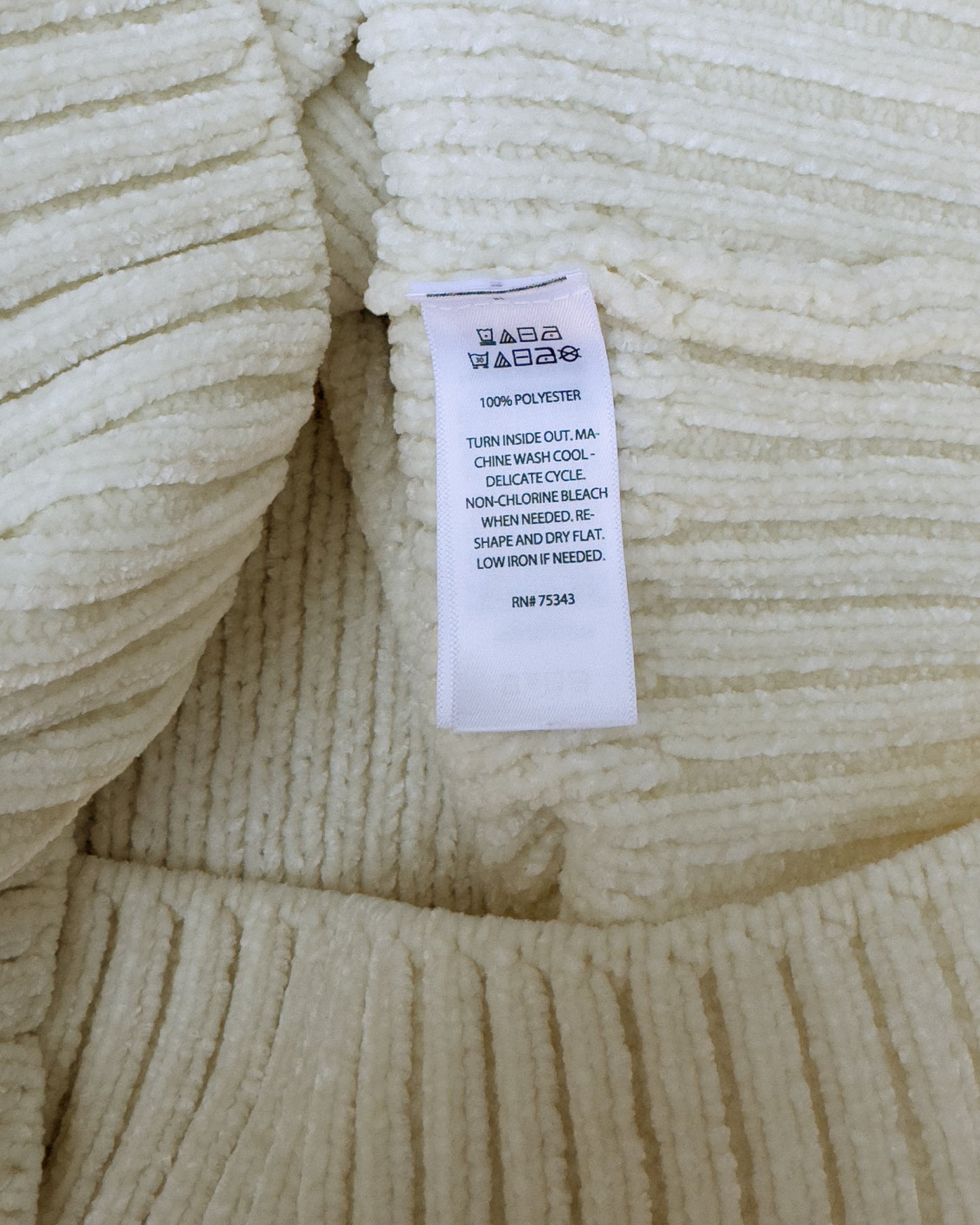 Mockneck Chenille Sweater (M/L)