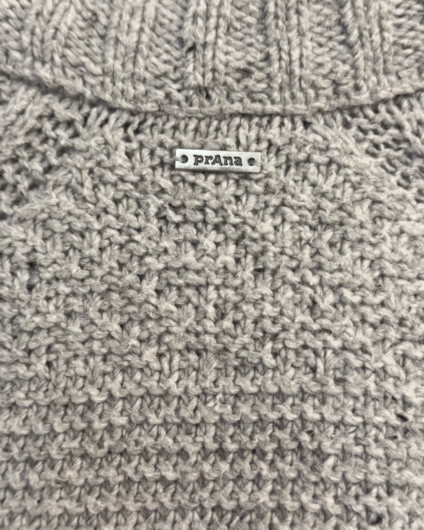 Organic Cotton Prana Chunky Sweater (L)