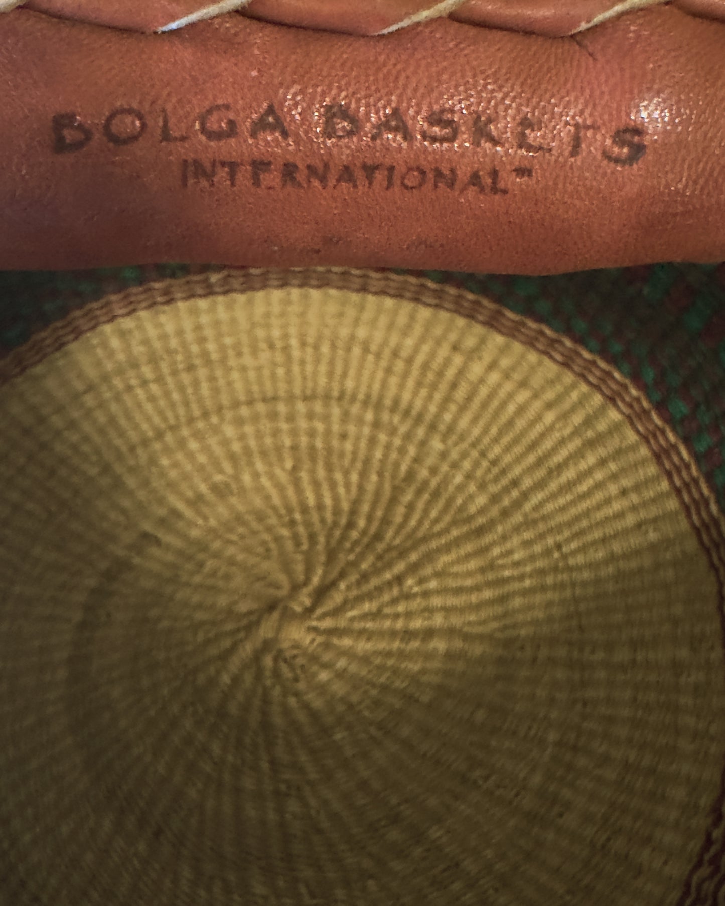Woven Bolga Basket from Ghana (Large)
