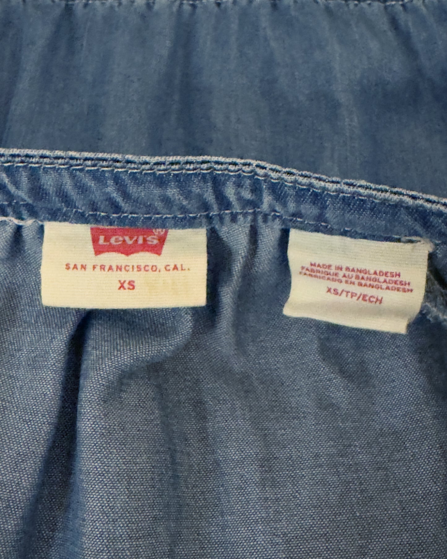Levi's Denim Midi Dress (XS-Medium)