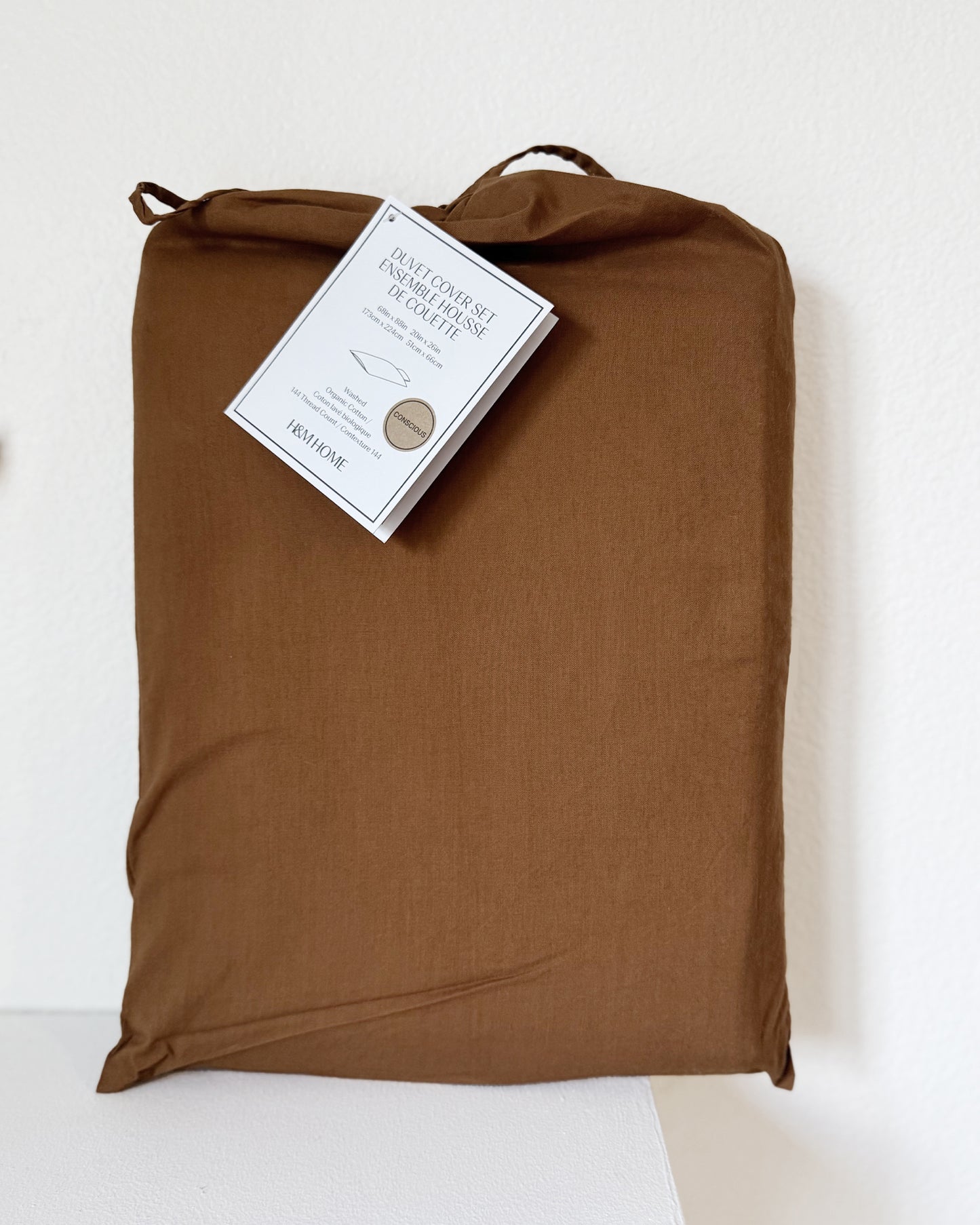 NEW Organic Cotton Duvet Cover Set (Twin)