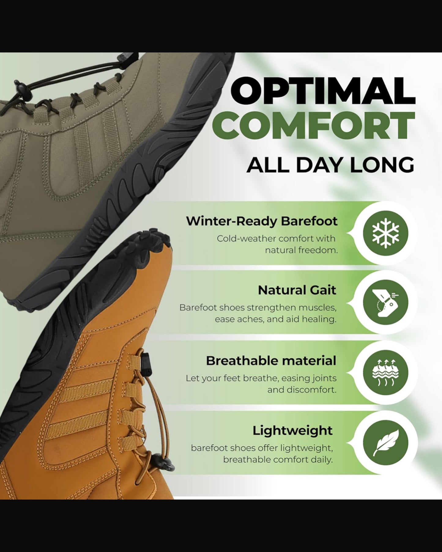 Hike Barefoot Pro Hiking | Running Boots (10W)