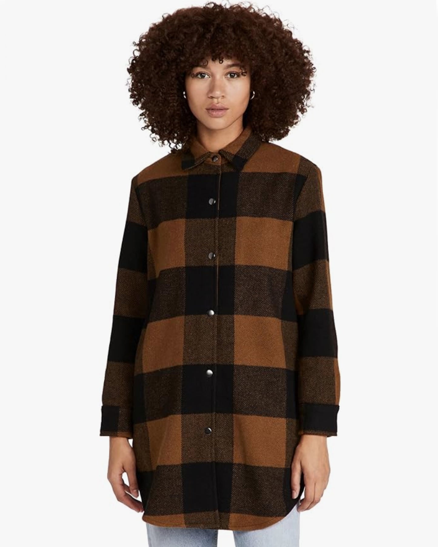 Buffalo Plaid Shacket | Coat (S)