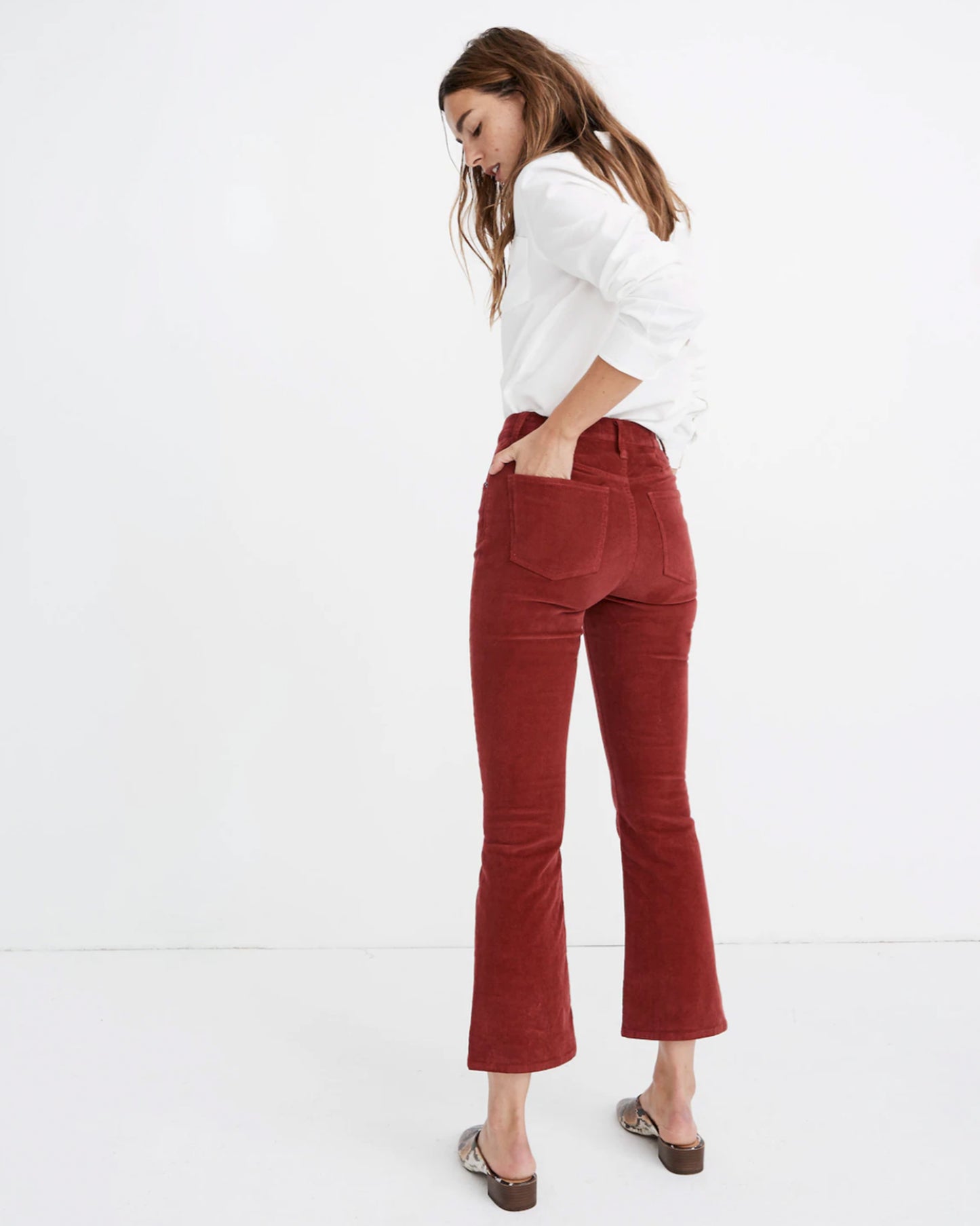 Madewell Corduroy Cali Demi-Boot Jeans (27)
