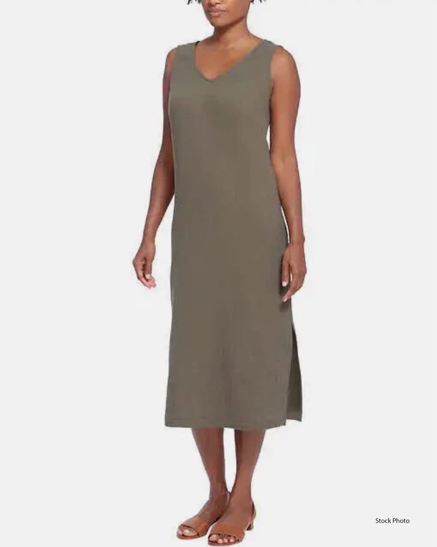 Gauze Sleeveless Dress (XL)