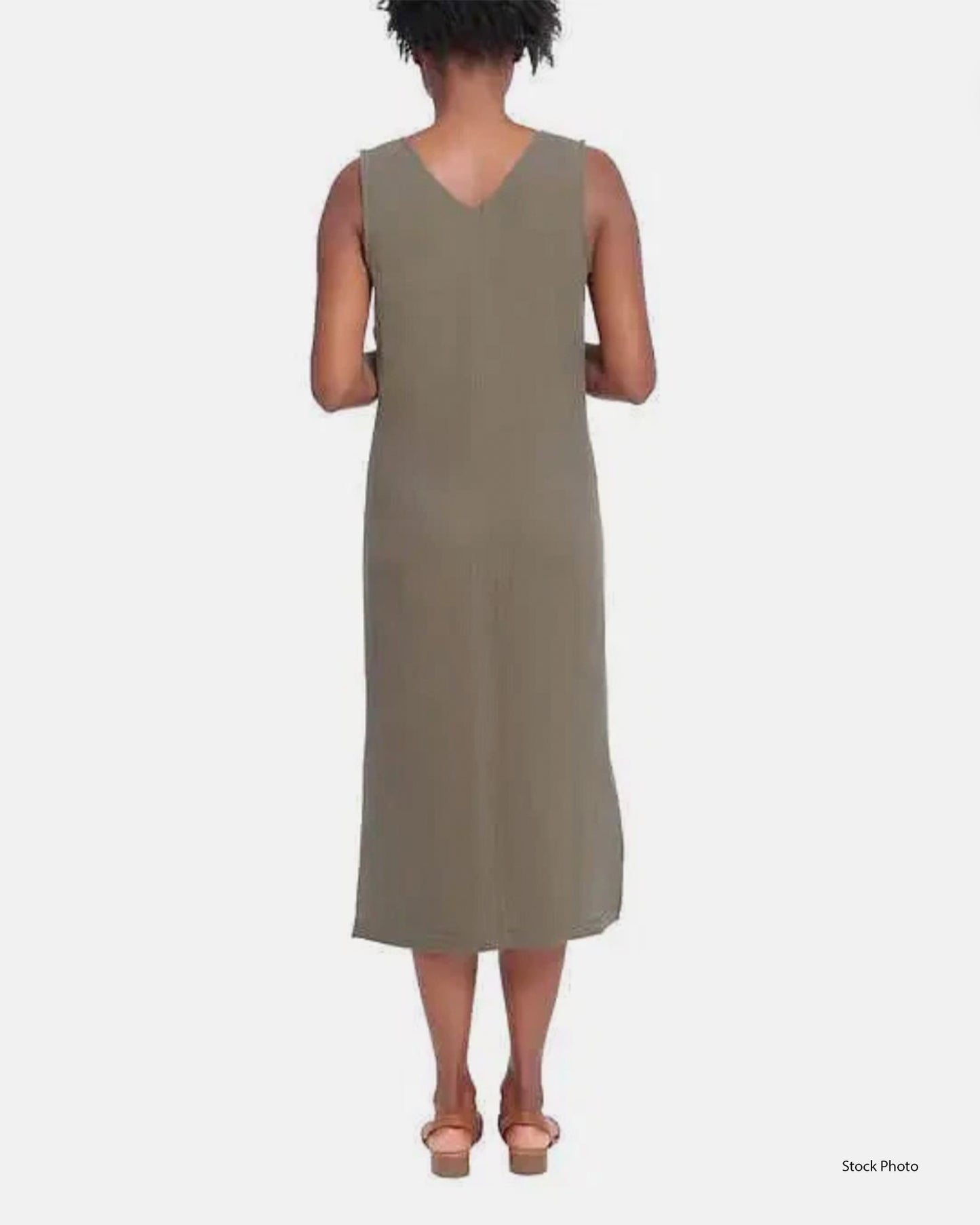 Gauze Sleeveless Dress (XL)
